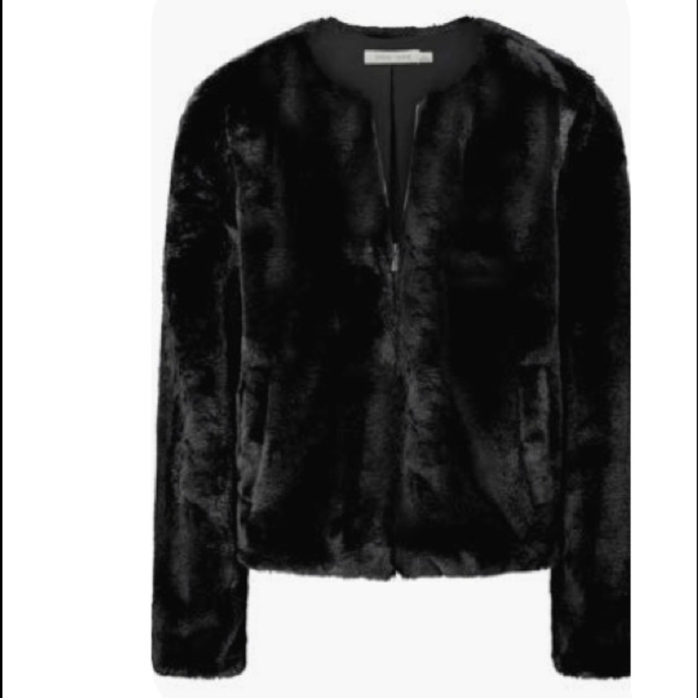 Faux Fur Bomber